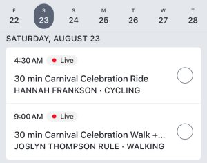 Hannah and Joslyn Carnival Classes 2025