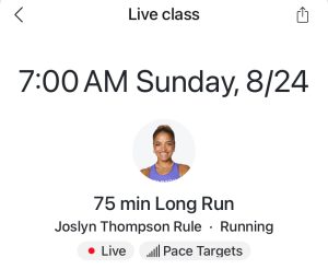 Joslyn long run