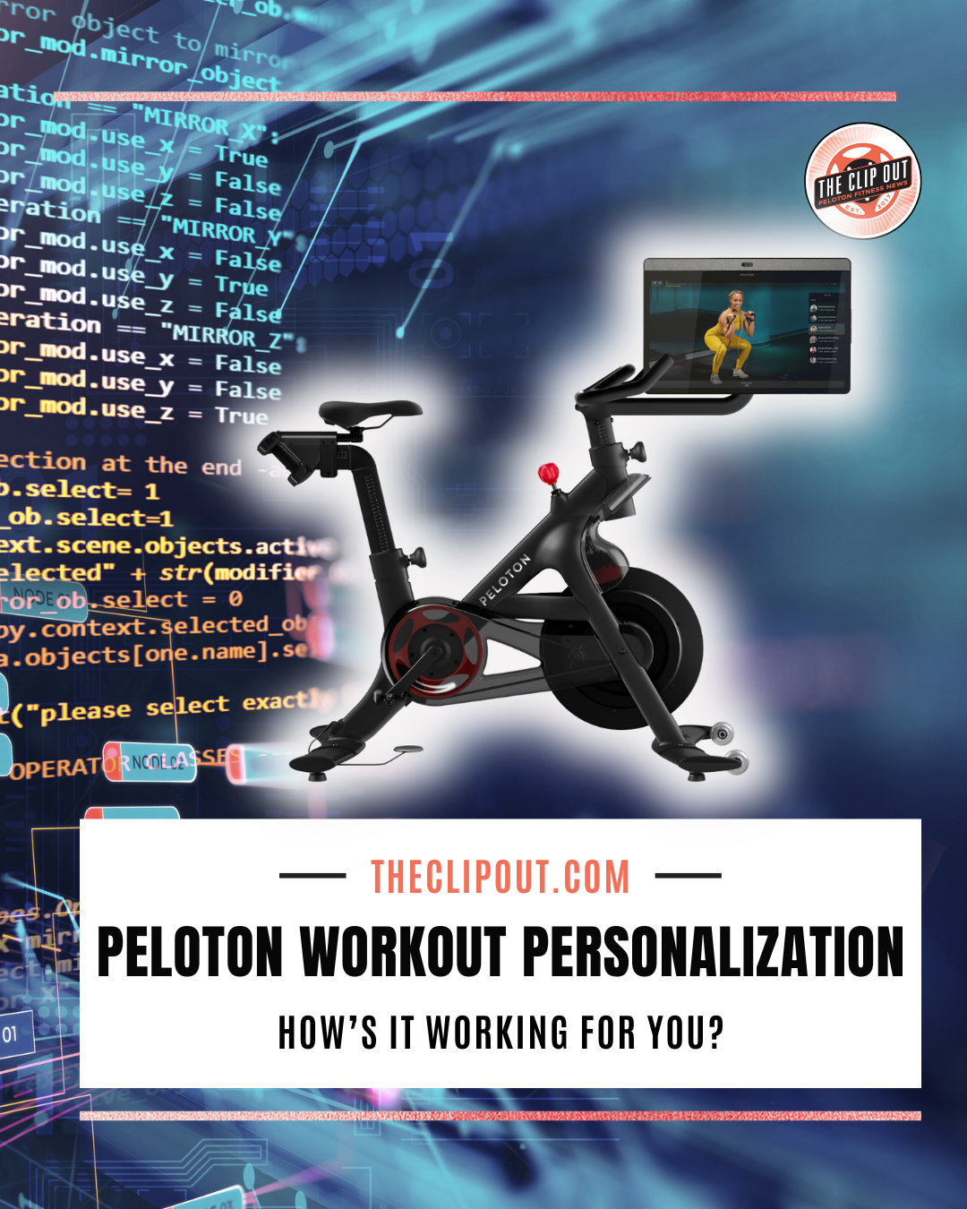 Peloton AI and Class Workout Personalization