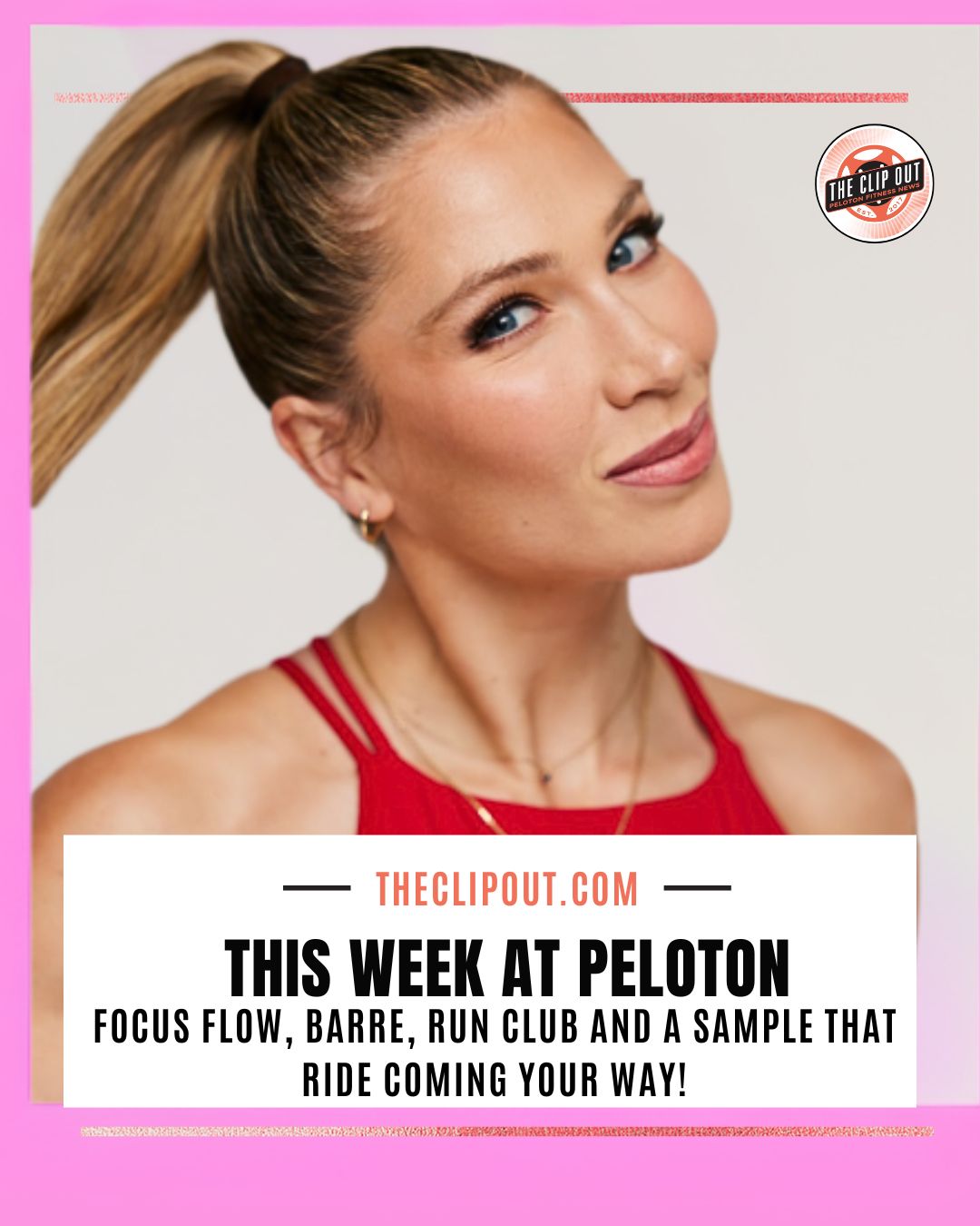 Peloton highlighted classes. This week at Peloton. FOCUS FLOW, BARRE, RUN CLUB AND A SAMPLE THAT RIDE COMING YOUR WAY! read more at theclipout.com
