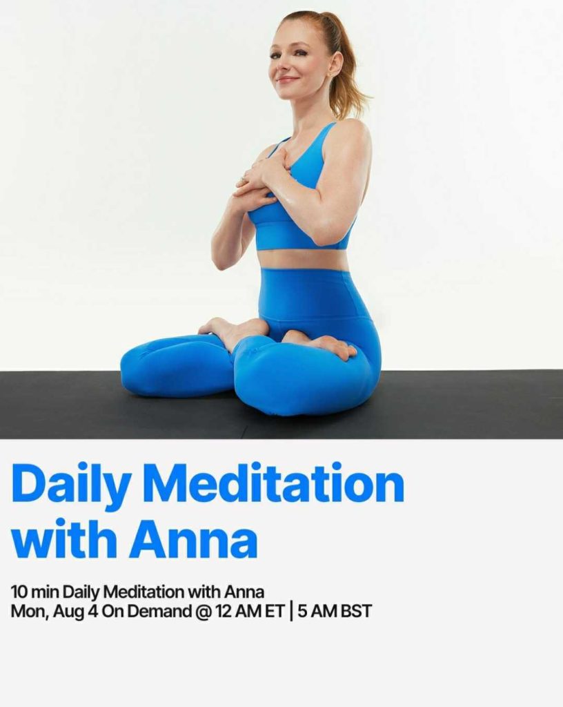 Daily meditation with Anna