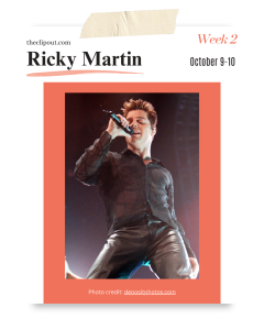 October Artist Series Ricky Martin