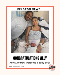 Baby announcement for Ally