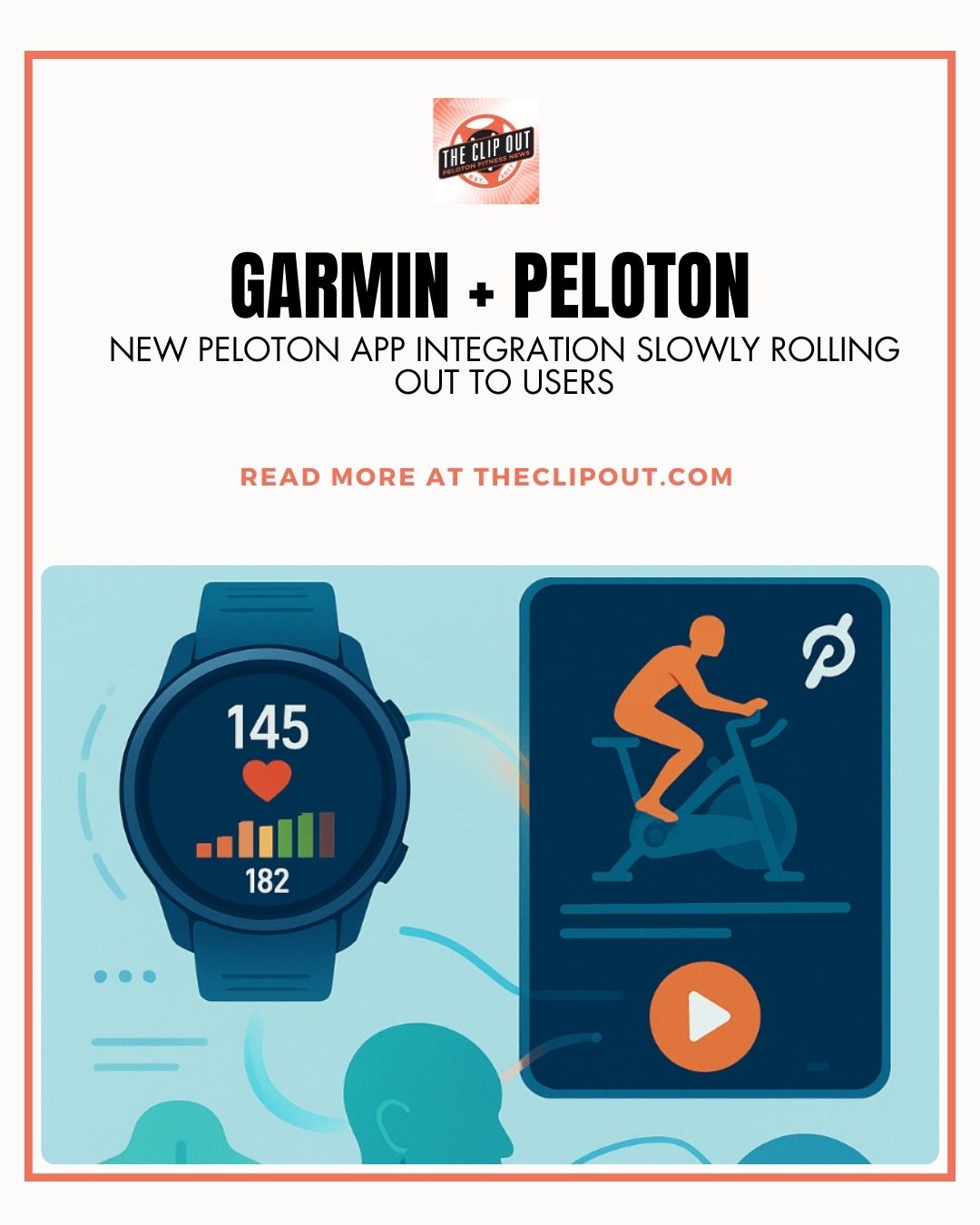 Garmin Peloton Integration. read more at theclipout.com