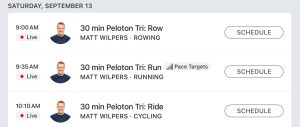 Peloton Tri
