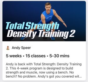 Andy Speer Classes Density 2