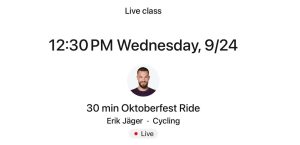 Oktoberfest Ride Erik