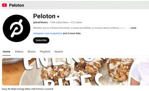 Peloton YouTube