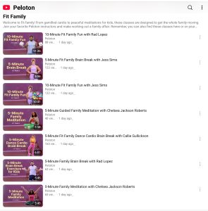 Peloton YouTube