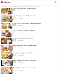 Peloton YouTube