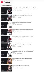 Peloton YouTube