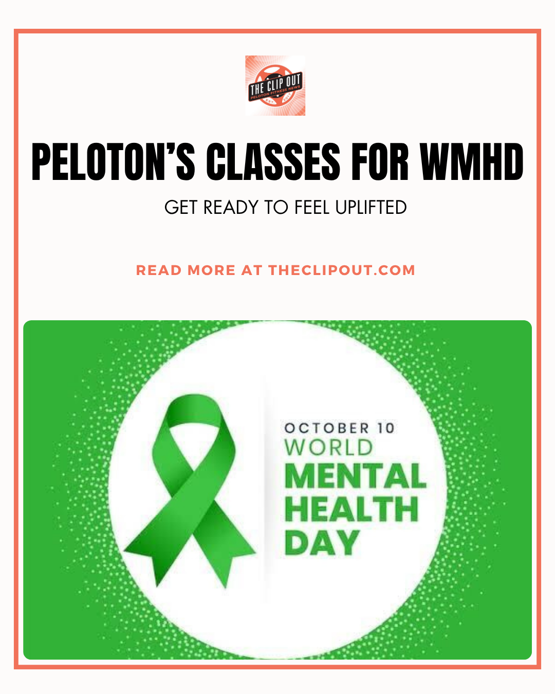Peloton Celebrates World Mental Health Day 2025