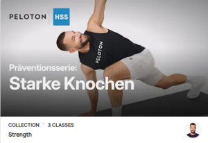 Erik Jager's new Strong Bones collection in the new Peloton HSS Classes collections