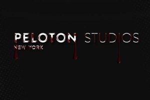 Peloton Studios New York Halloween Marquee