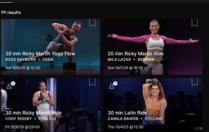 Ricky Martin Artist Series OD classes with Ricky Martin Songs
