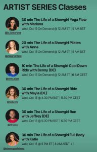Taylor Swift Showgirl Classes