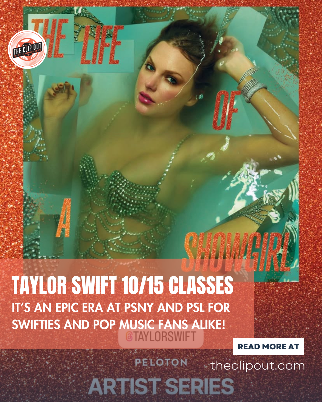 Taylor Swift Showgirl Classes Artist Series