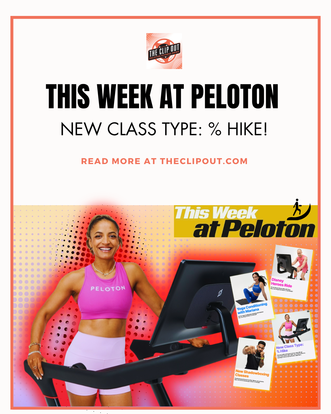 This week at Peloton- %hike