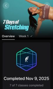 Peloton 7 Days of Stretching with Hannah Corbin