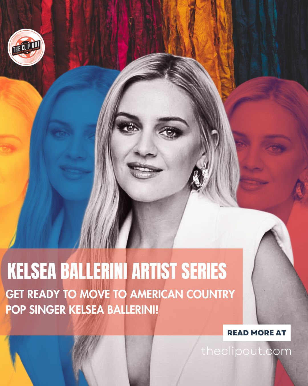 Kelsea Ballerini Artist Series. GET READY TO MOVE TO AMERICAN COUNTRY POP SINGER KELSEA BALLERINI! Read more at theclipout.com