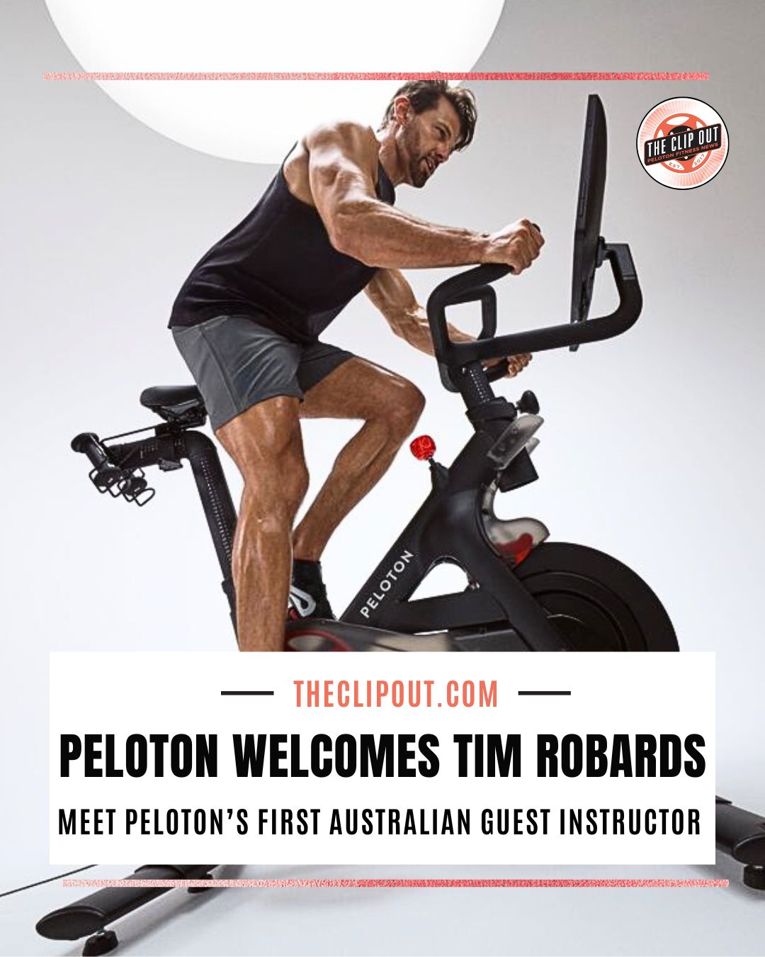 peloton welcomes tim robards. MEET PELOTON’S FIRST AUSTRALIAN GUEST INSTRUCTOR. Read more at theclipout.com