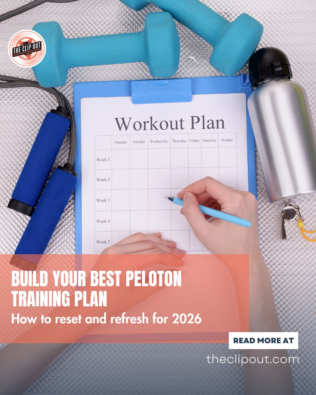 build your best peloton training plan. How to reset and refresh for 2026. Read more at theclipout.com