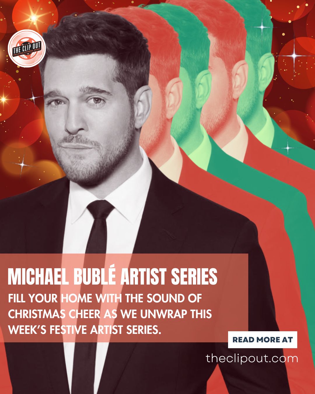 Michael Bublé Artist Series. FILL YOUR HOME WITH THE SOUND OF CHRISTMAS CHEER AS WE UNWRAP THIS WEEK’S FESTIVE ARTIST SERIES. Read more at theclipout.com