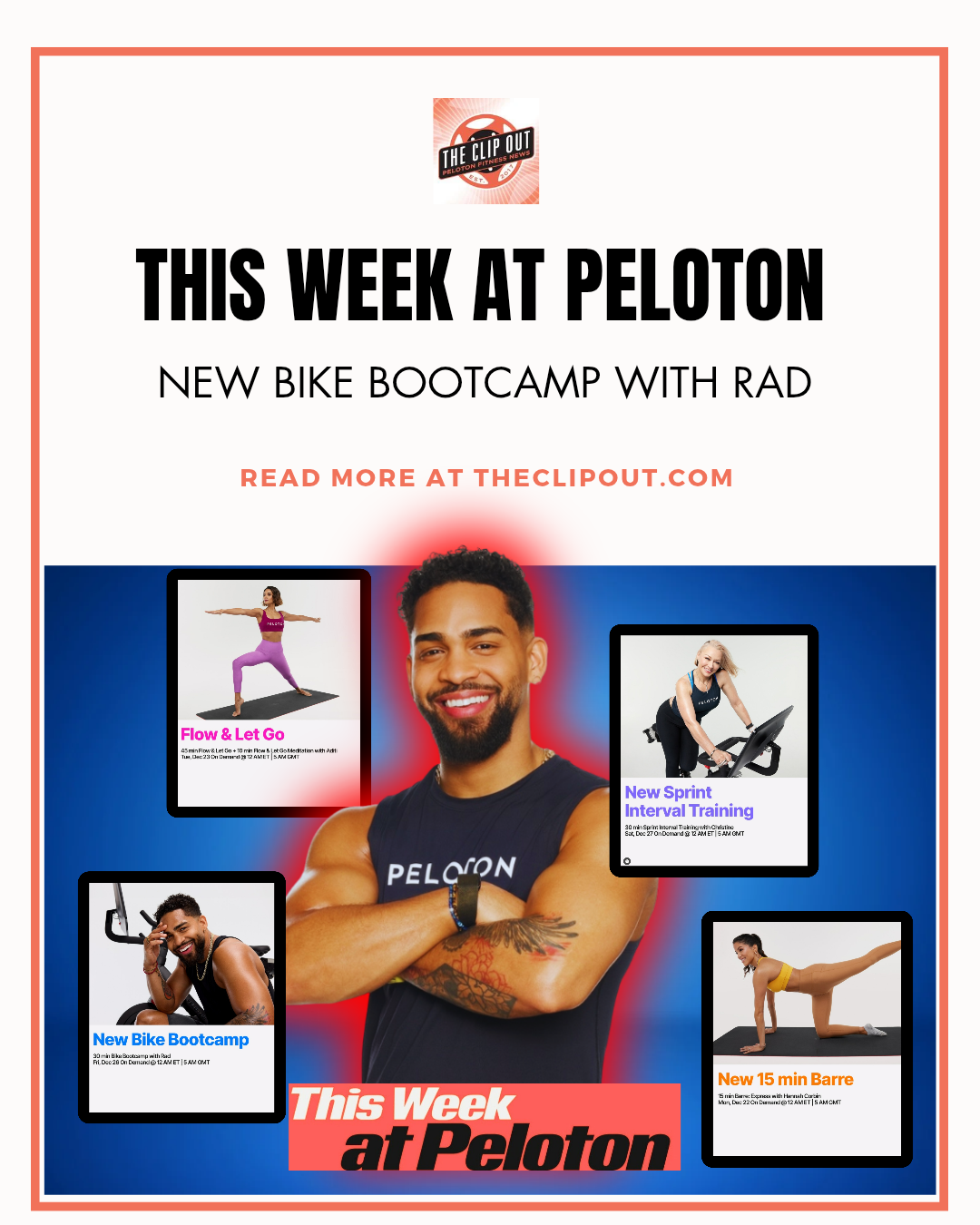 This week at Peloton-Bike Bootcamp Rad