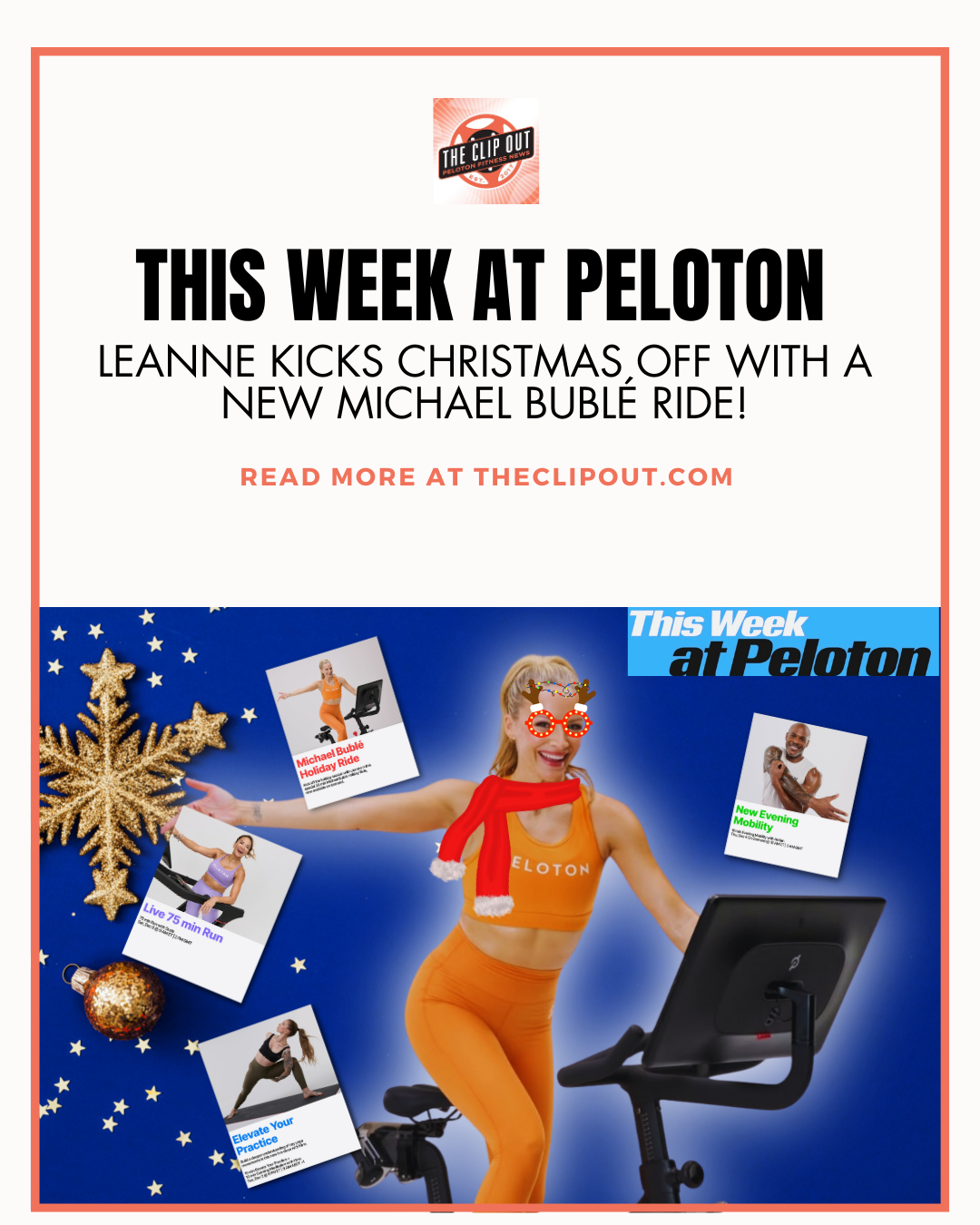 This week at Peloton-first Christmas ride 2025