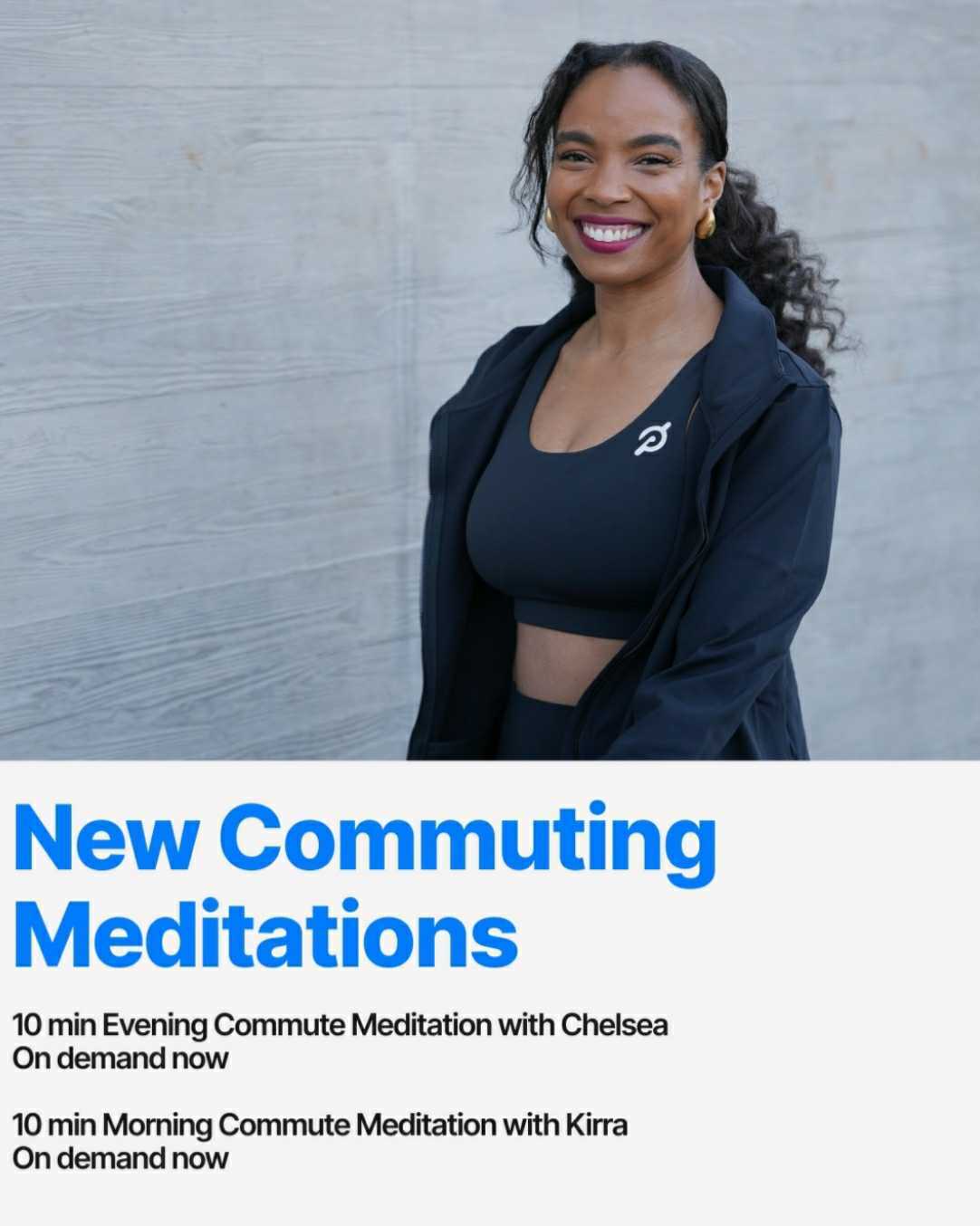 New commuting meditations with Chelsea Jackson Roberts