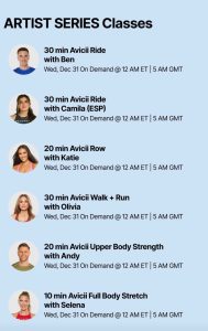 avicii artist series list of classes