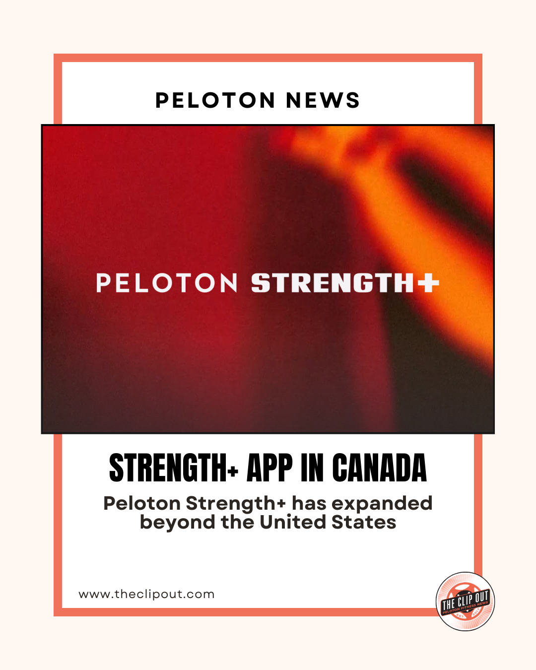 Image of Peloton Strength+ app Canada