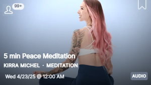 Peloton's Kirra Michel Moment for Peace Collection