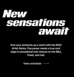 INXS Artist Series header