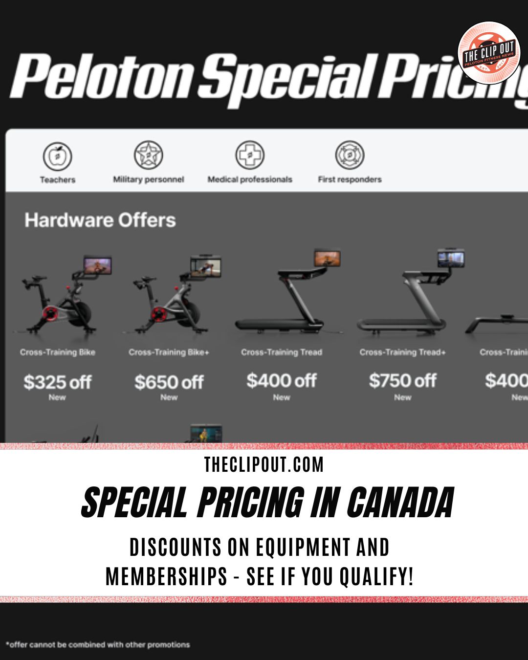 Special Pricing for Canada