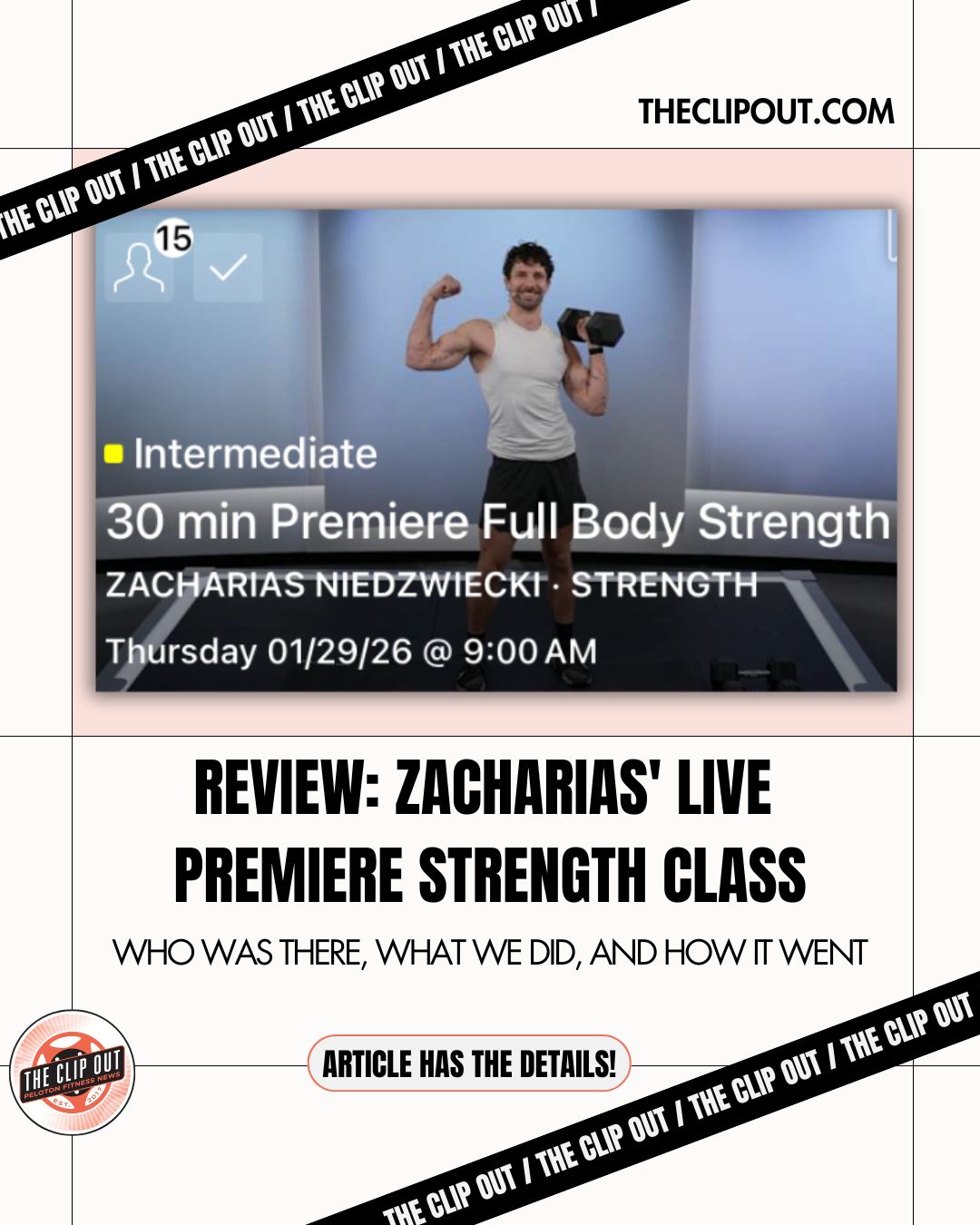 Zacharias' Premiere Strength Class Review