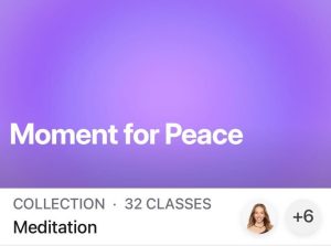 moment for peace collection