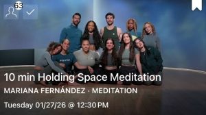 moment for peace mariana class