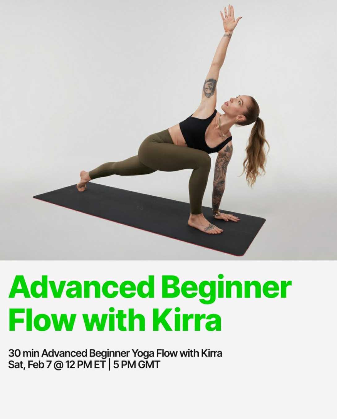 Advanced Yoga Flow with Kirra