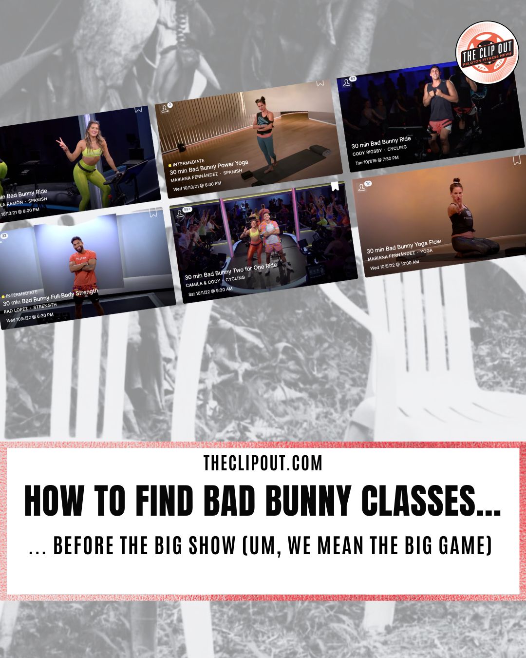 Bad Bunny Classes for Superbowl