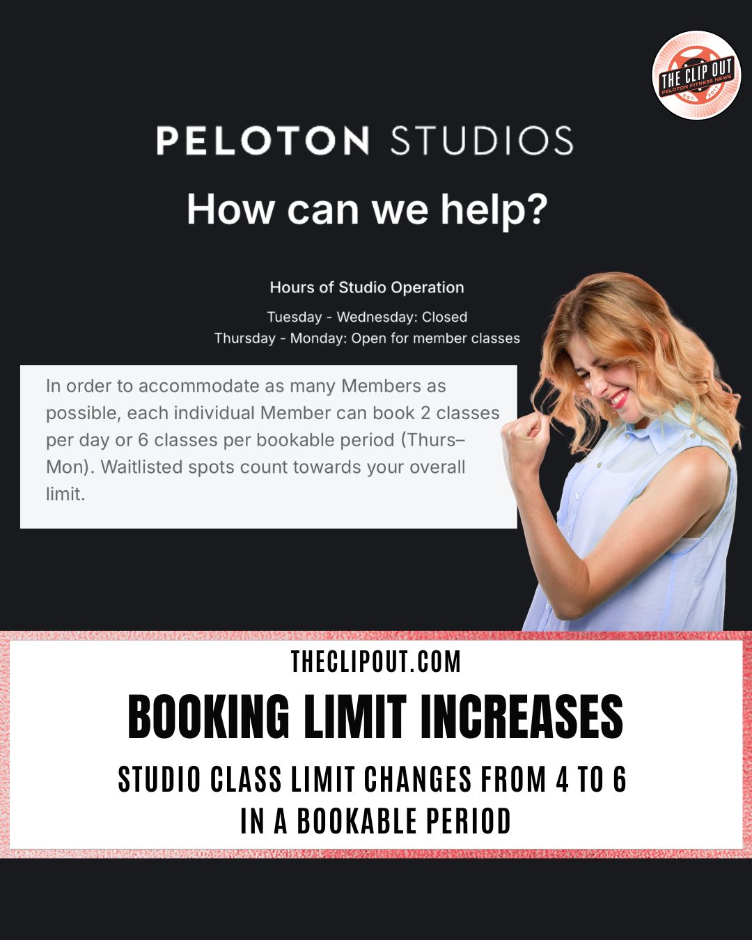 Booking Limit Changes