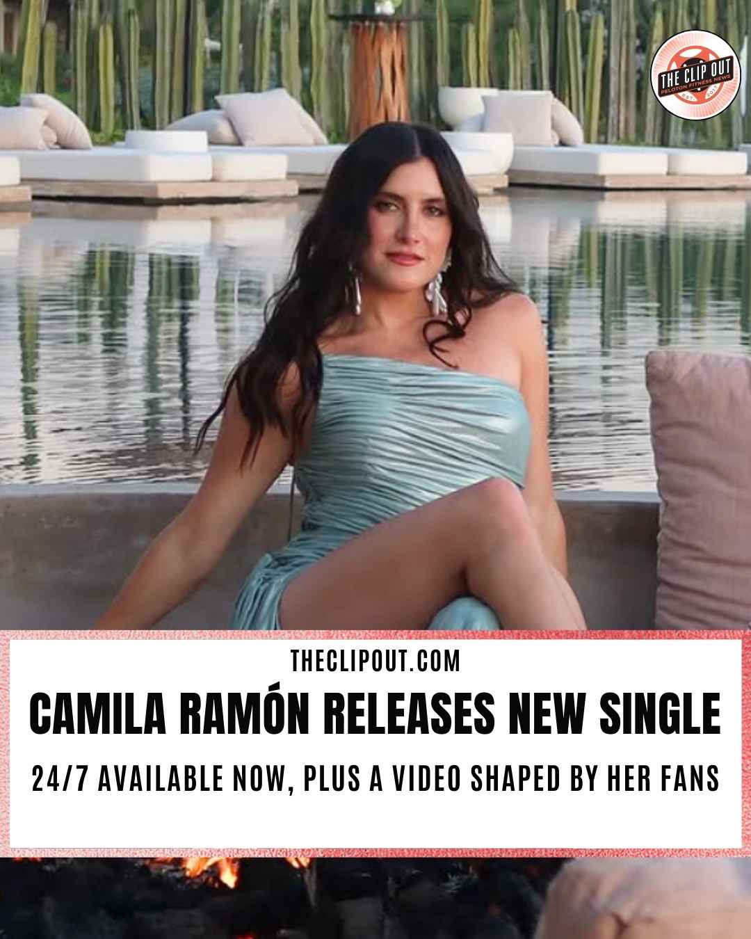 Camila Ramón's new single. 24/7 available now plus a video shaped by her fans