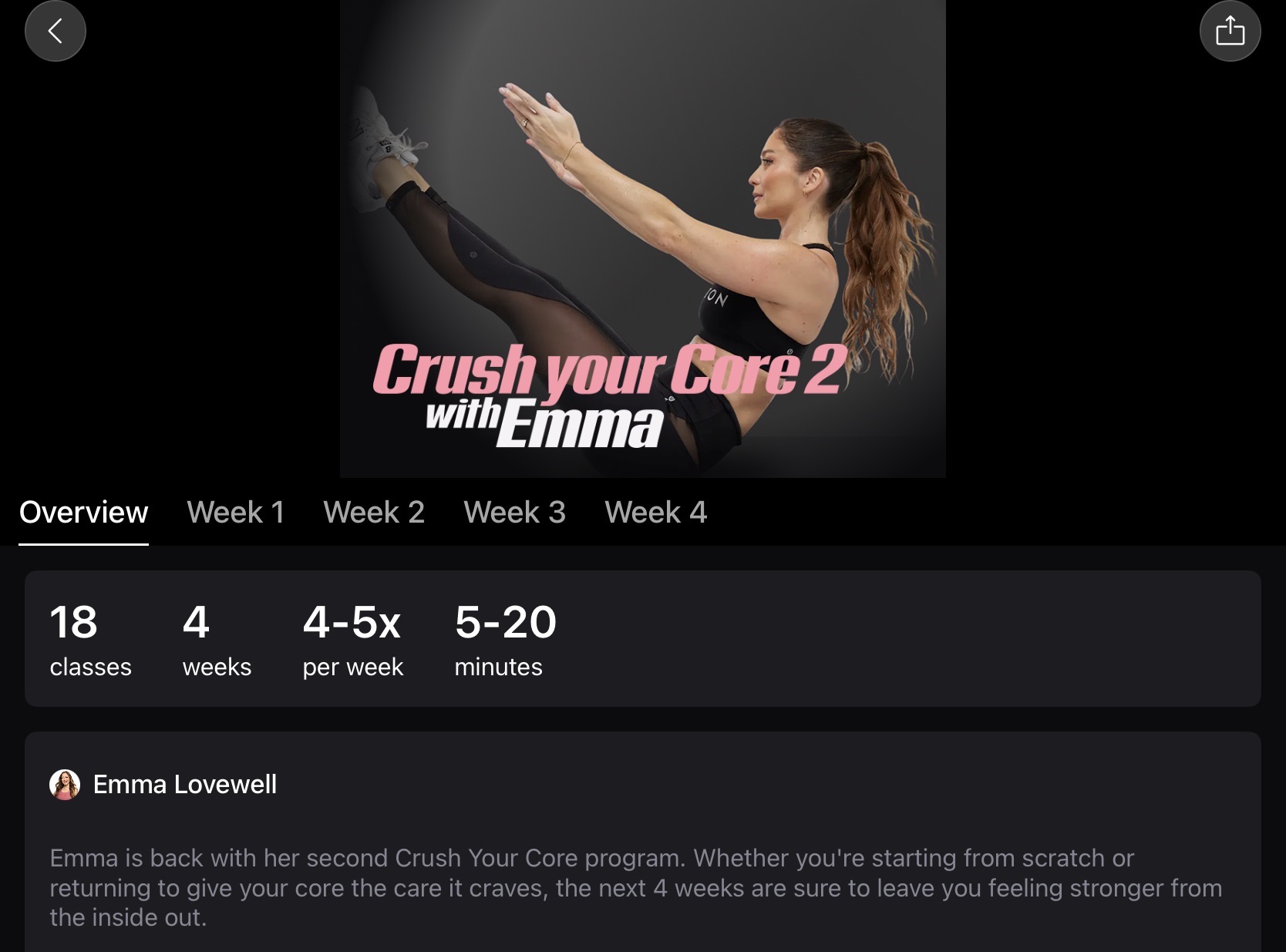 Emma Lovewell Crush Your Core 2