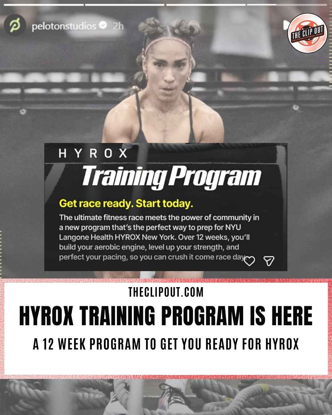 HYROX program is here. 12 weeks to get you ready for hyrox