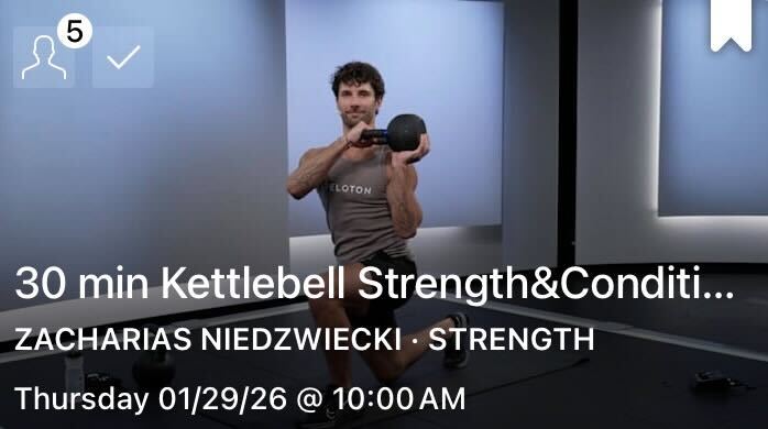Image of Zacharias unstackable favorite class with kettlebells