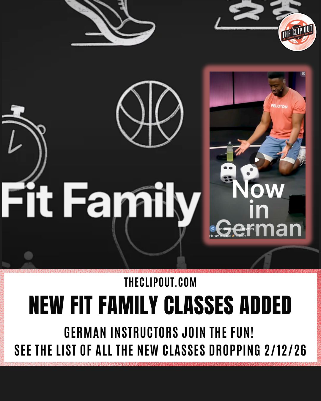 New Fit Family Classes Include German