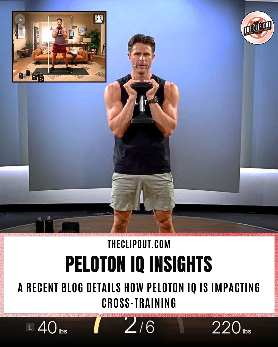 peloton iq insights a recent blog details How Peloton iq is impacting Cross-Training