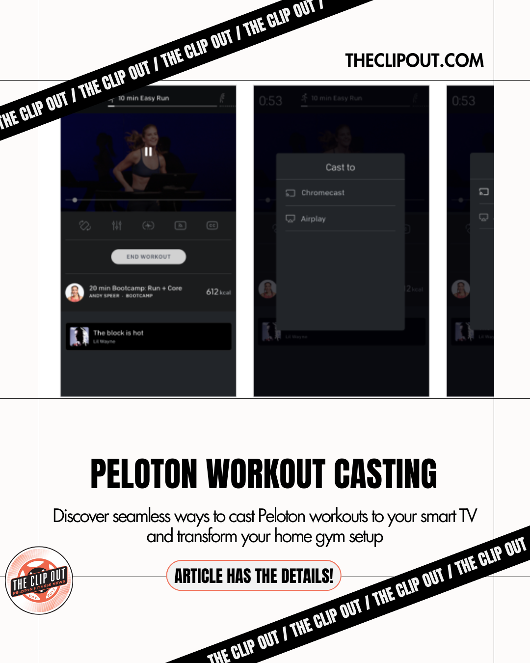 Peloton Workout Casting