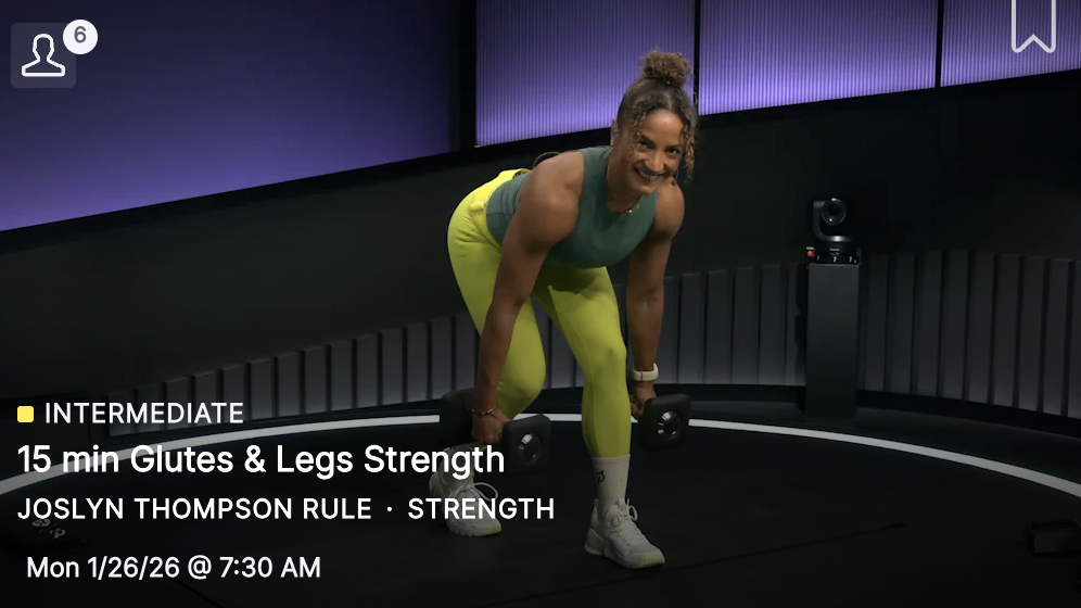 Joslyn's Unofficial Strength Program Class Sample