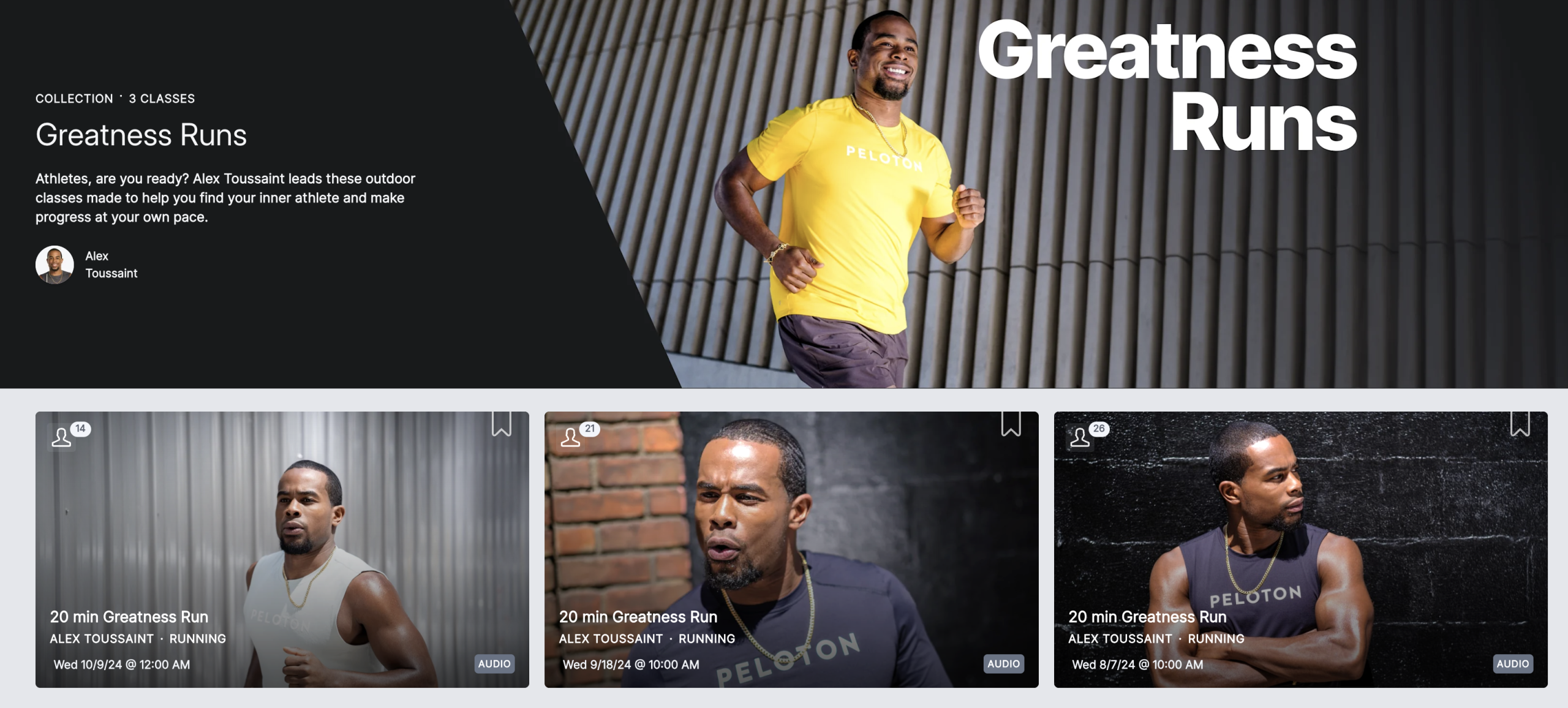 AT Greatness Runs Collection